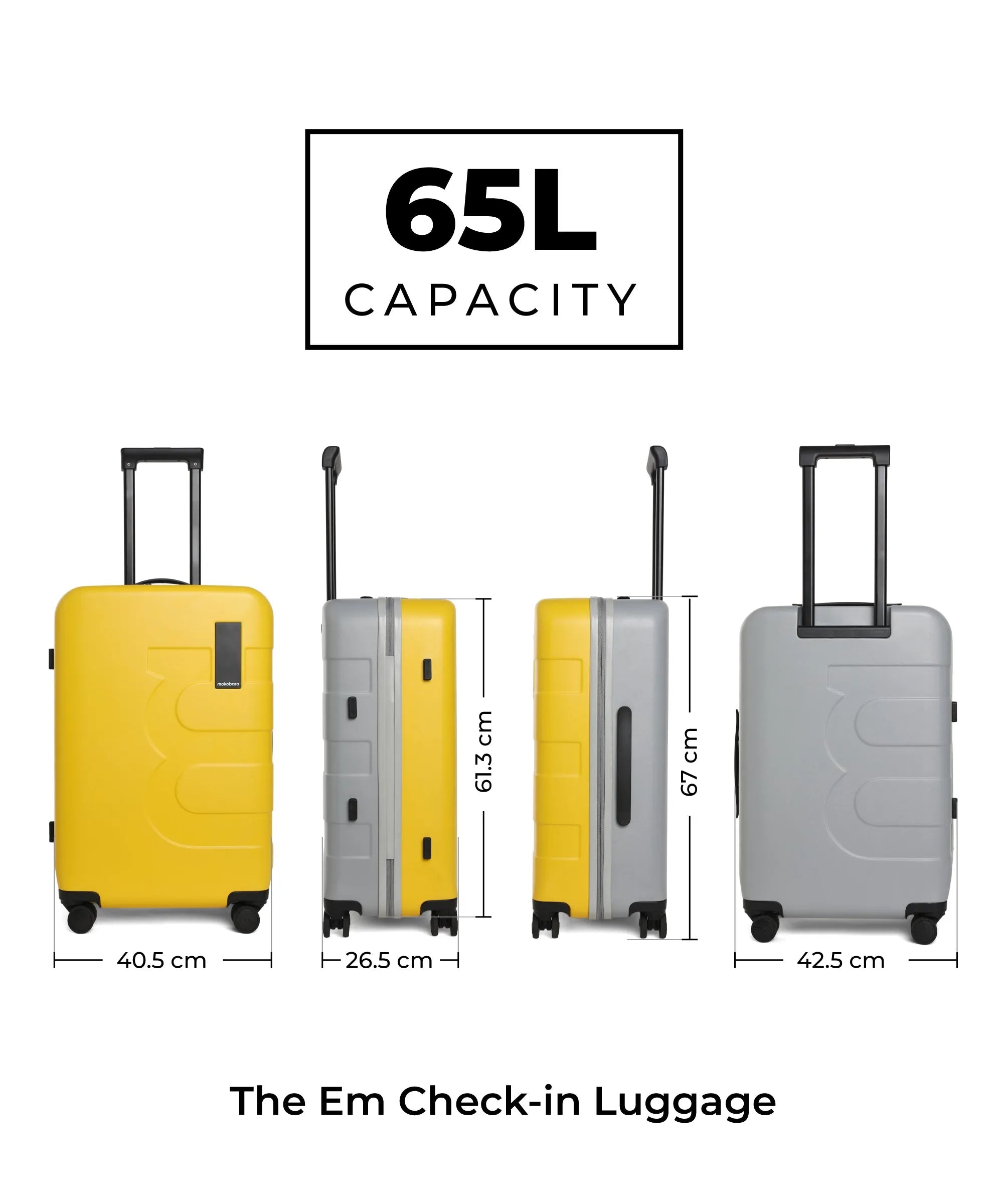 Color_Stir Sunshine (Limited Edition) | The Em Check-In Luggage