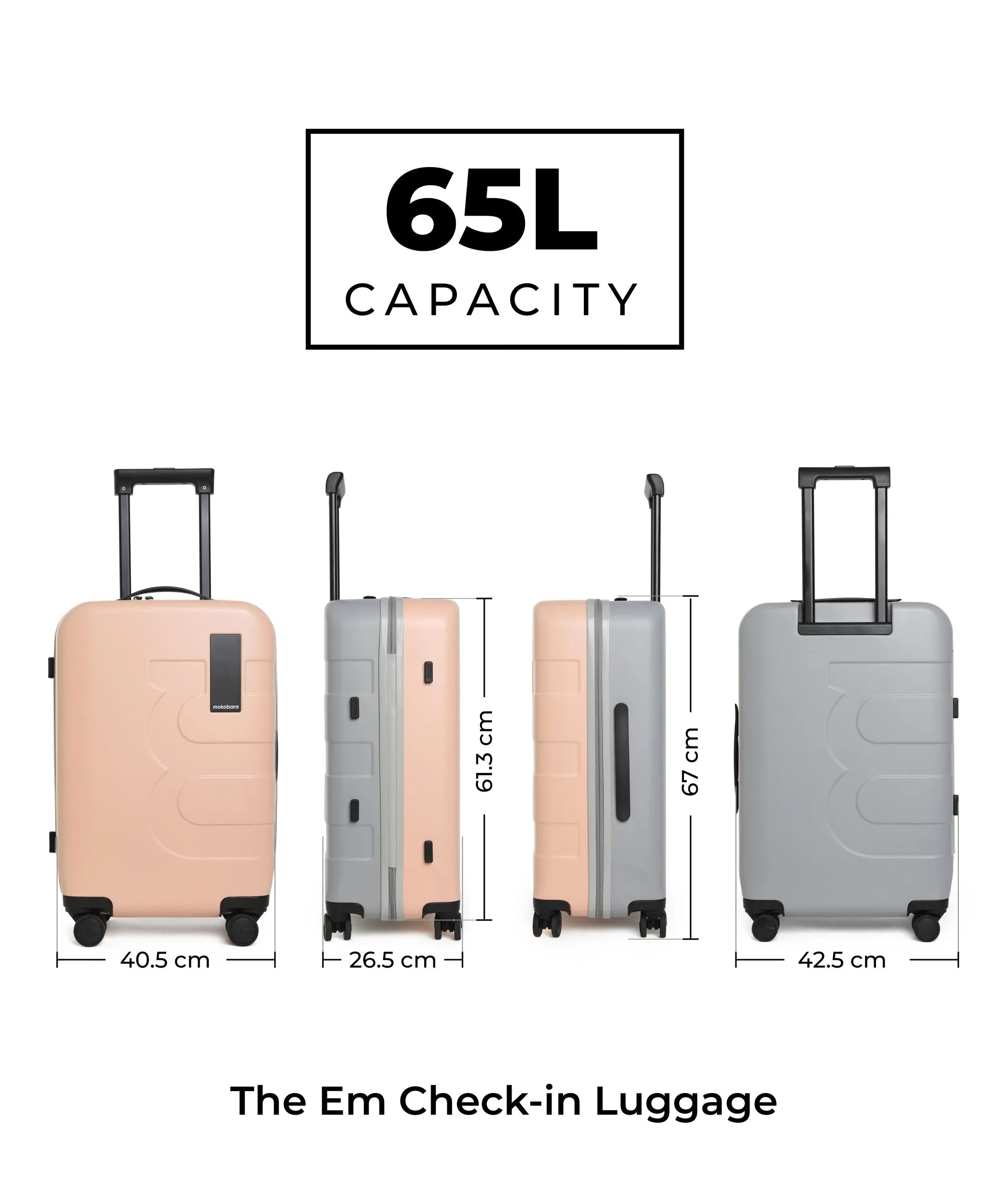 Color_Modern Love (Limited Edition) | The Em Check-In Luggage