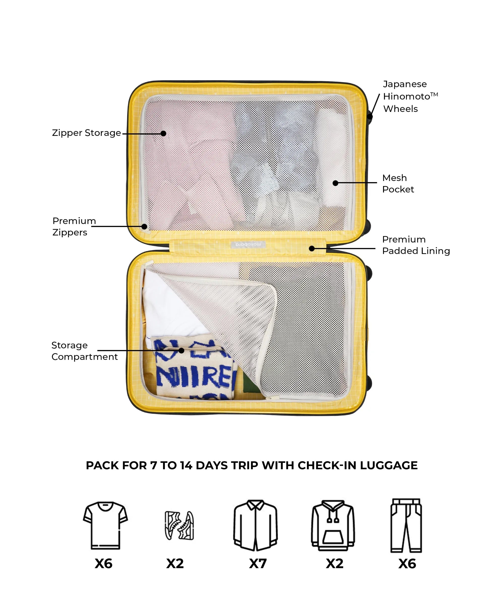 Color_We Meet Again Sunray (Limited Edition) | The Em Check-In Luggage