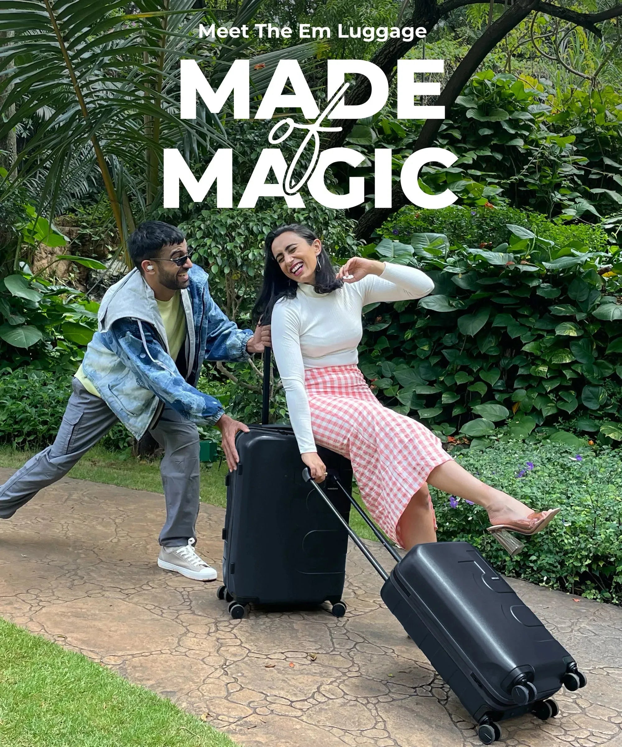 Color_We Meet Again | The Em Set of 2 Luggage