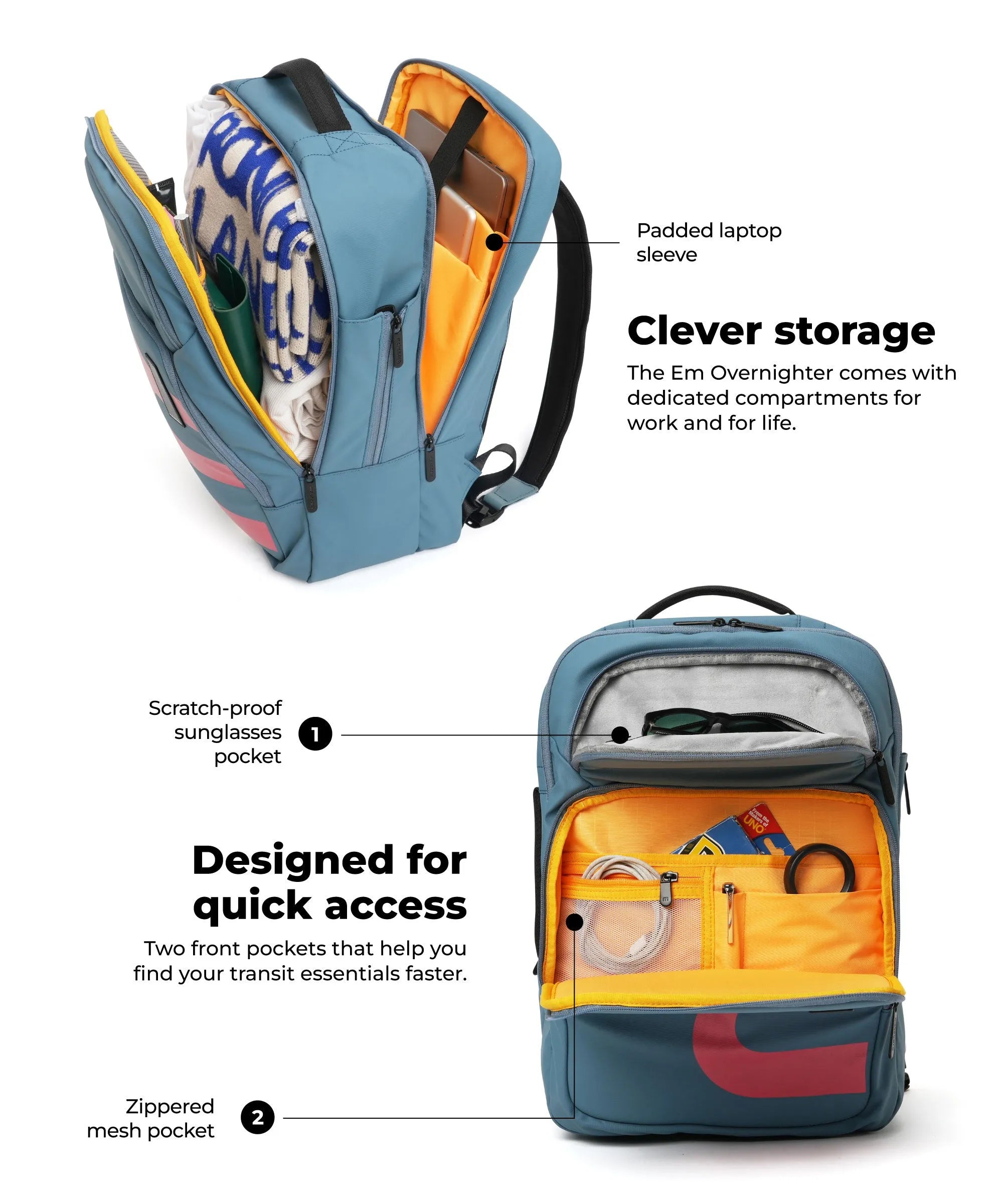 Color_Yacht Party | The Em Overnighter Backpack