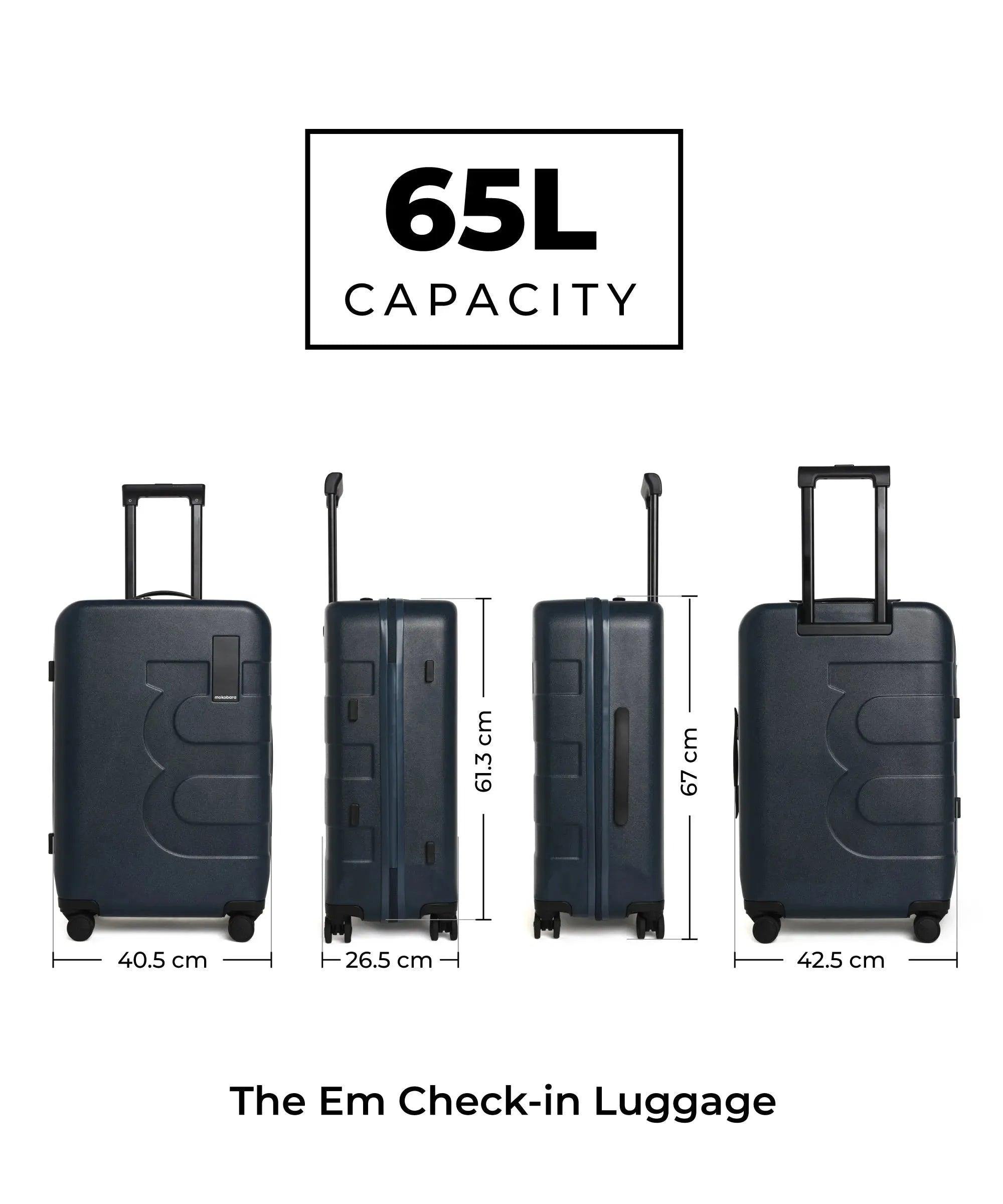 Color_We Meet Again | The Em Set of 2 Luggage