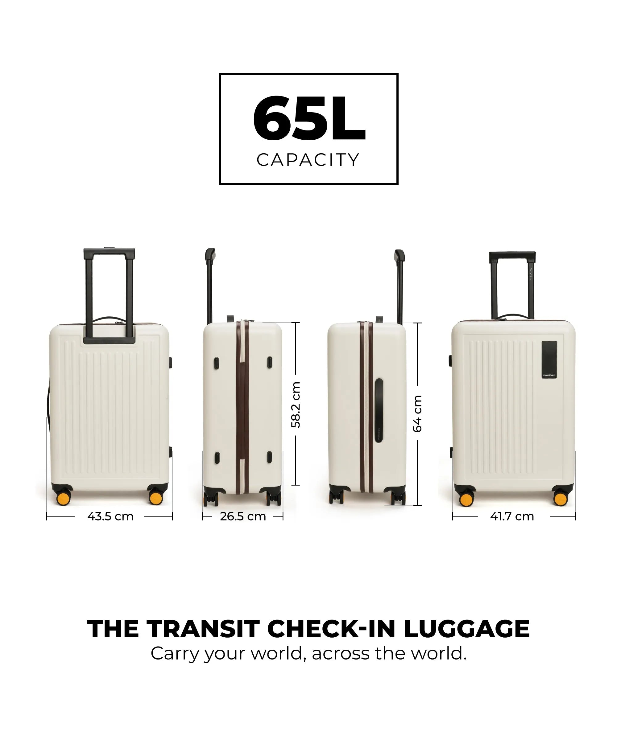 Color_ Still Loading Brownray (Limited Edition) | The Transit Luggage - Check-in