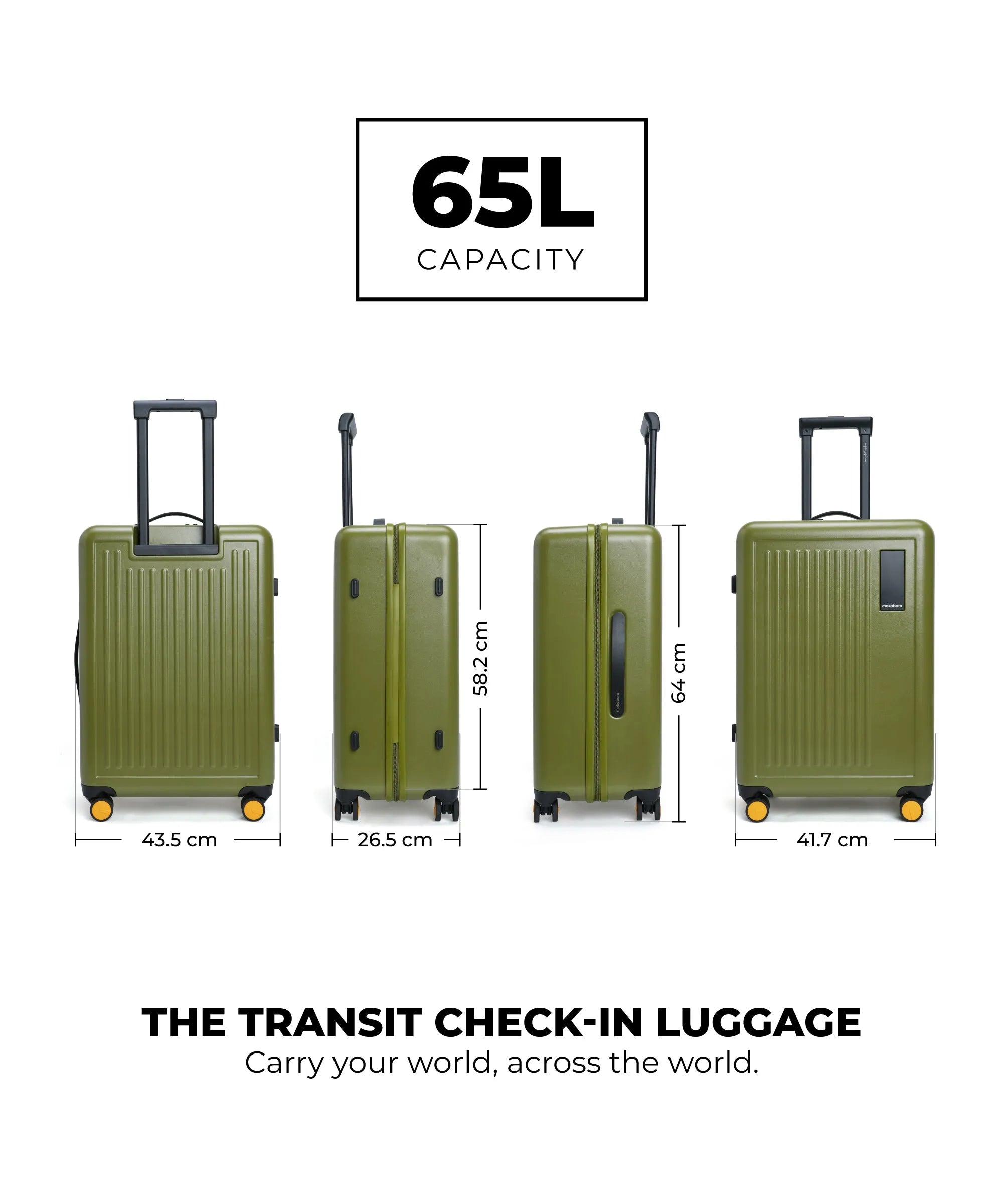 Color_So Matcha | The Transit Luggage - Check-in