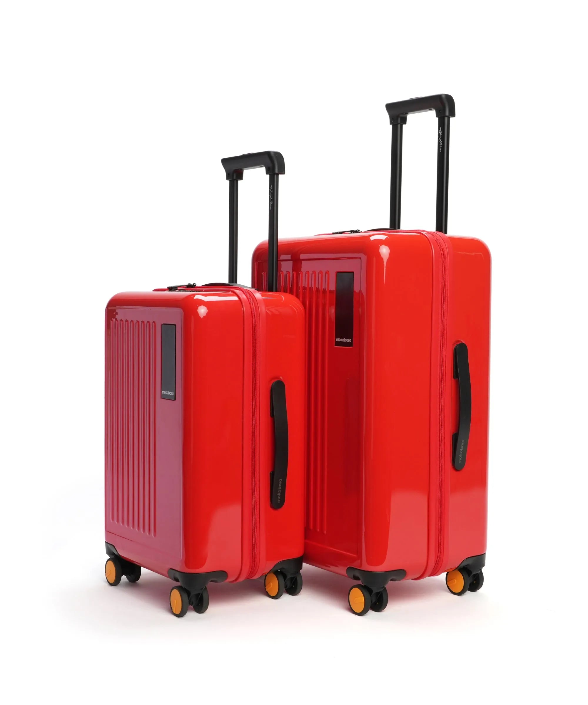 Color_ Maximalist Red (Gloss Edition) | The Transit Luggage - Set of 2