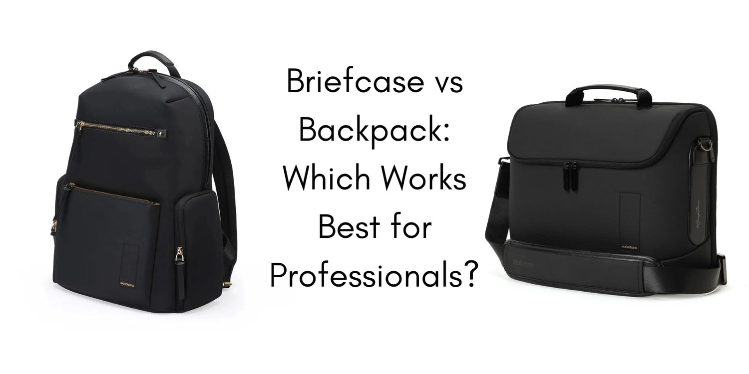 Briefcase vs Backpack: Which Works Best for Professionals?