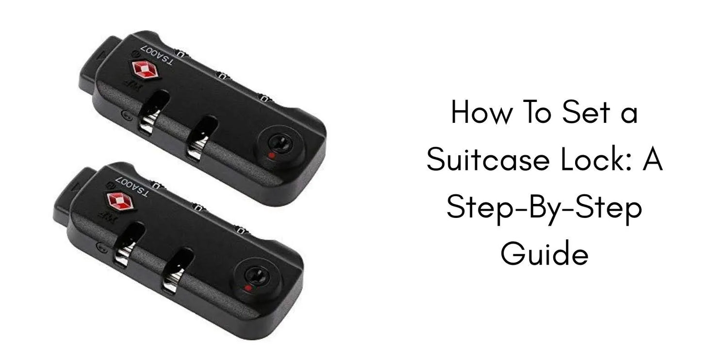 How To Set a Suitcase Lock