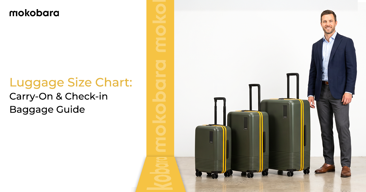 Luggage Size Chart: Carry-On & Check-in Baggage Guide