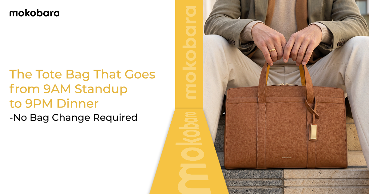 The Tote Bag That Goes from 9 AM Standup to 9 PM Dinner — No Bag Change Required