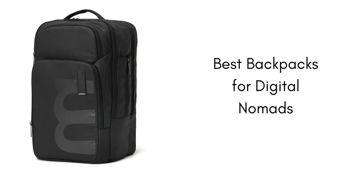 best travel backpack for europe digital nomad Nomatic 14L Pack, Black Starting at 20L and expanding to 30L Best Digital Nomad Backpacks for