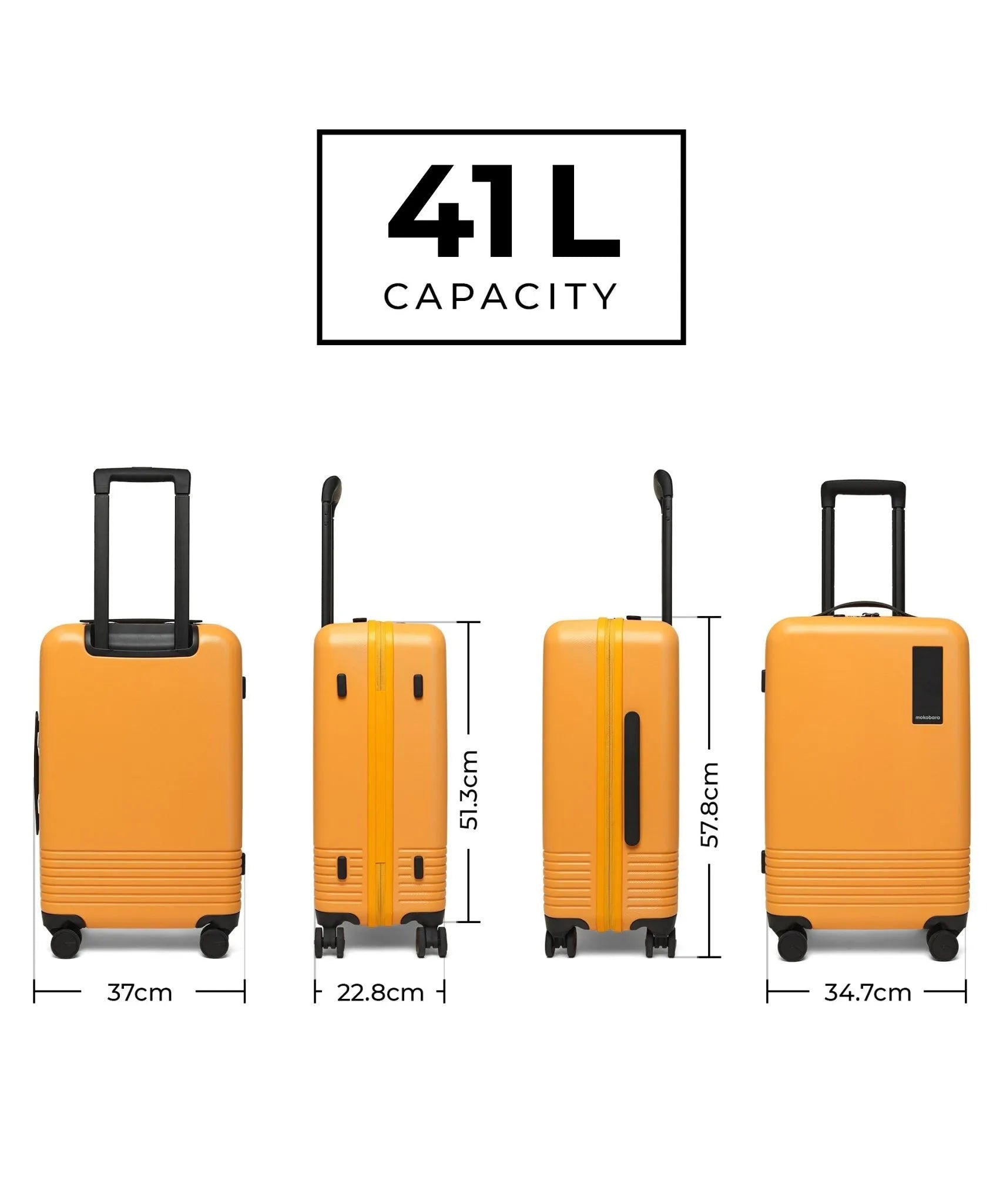 Color_Sunnyside Yellow | The Cabin Luggage