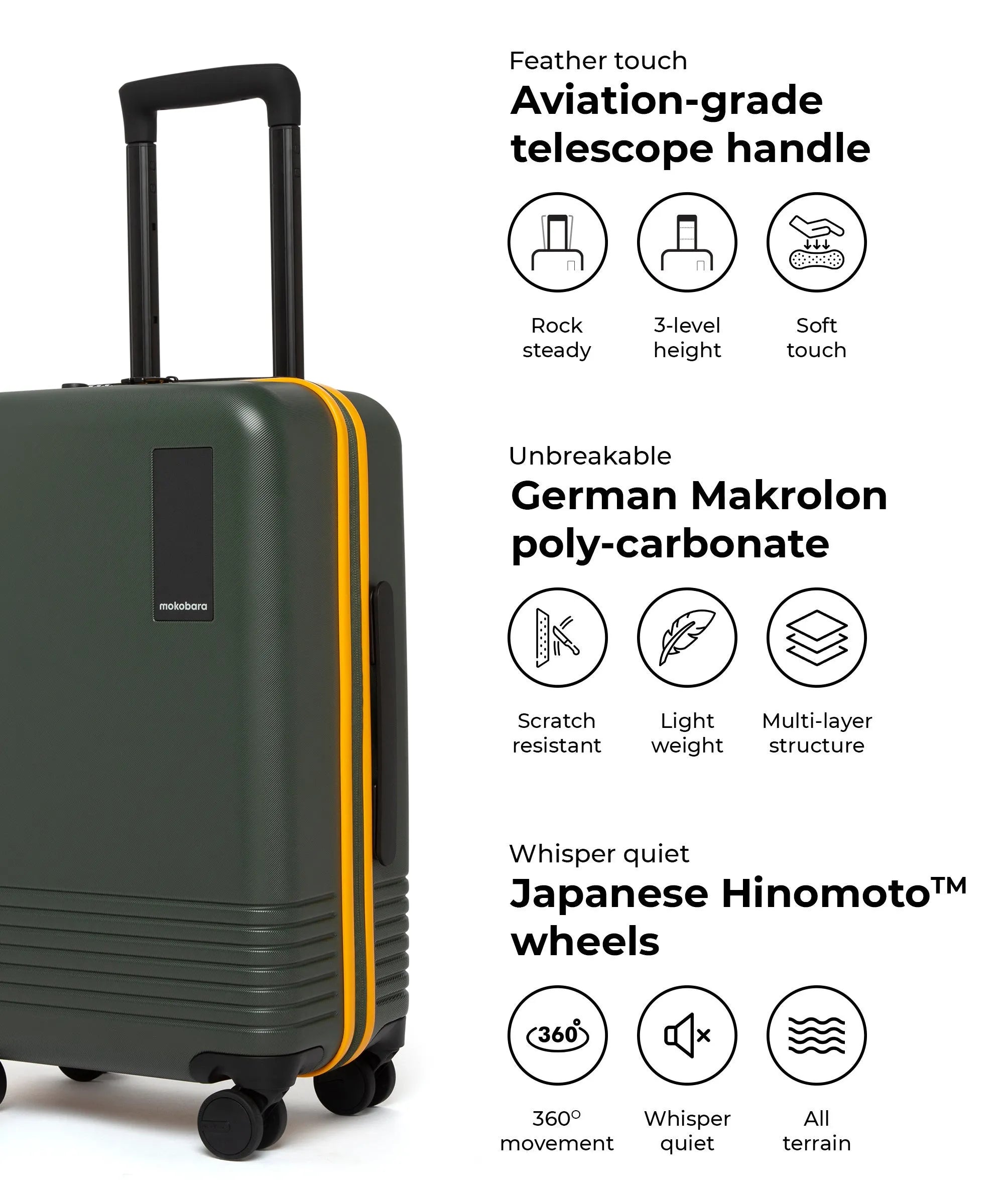 Color_Forest Sunray (Limited Edition) | The Cabin Luggage
