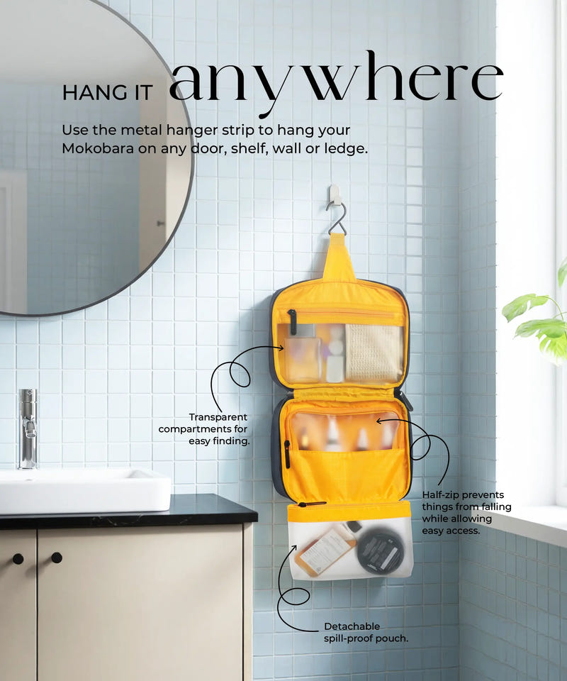 The Hanging Toiletry Bag