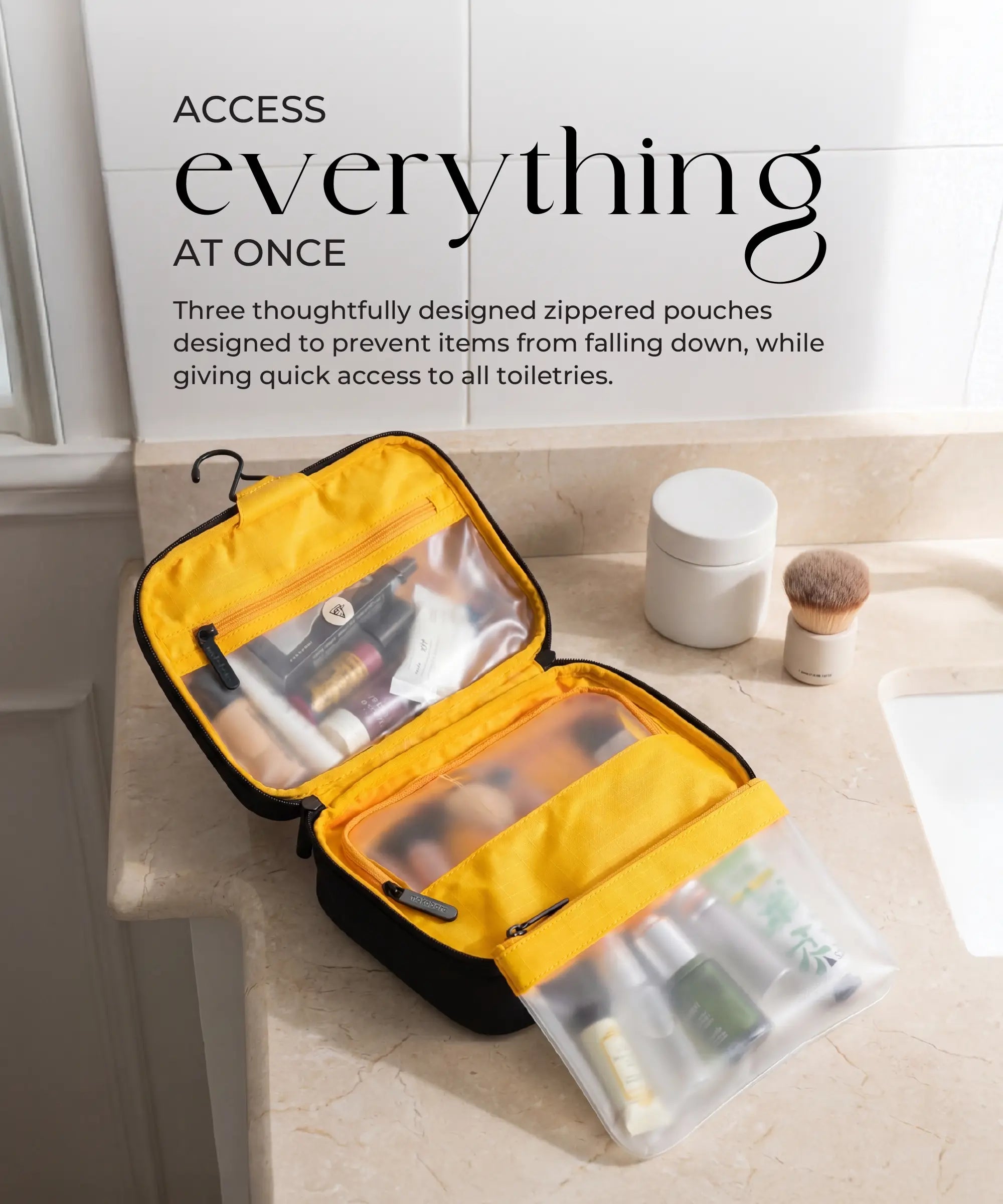 The Hanging Toiletry Bag
