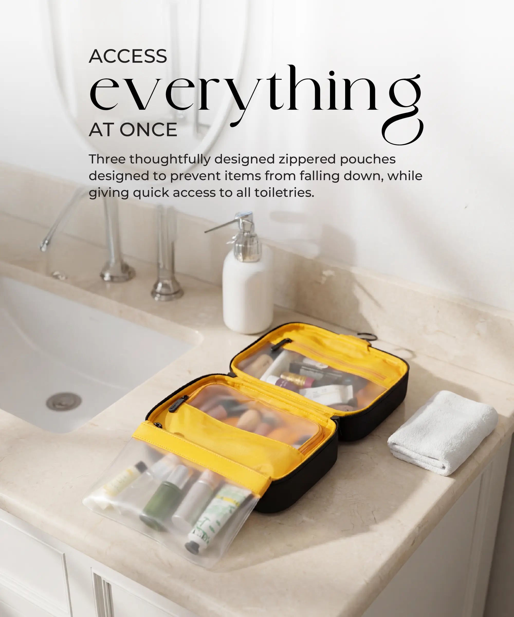 The Hanging Toiletry Bag