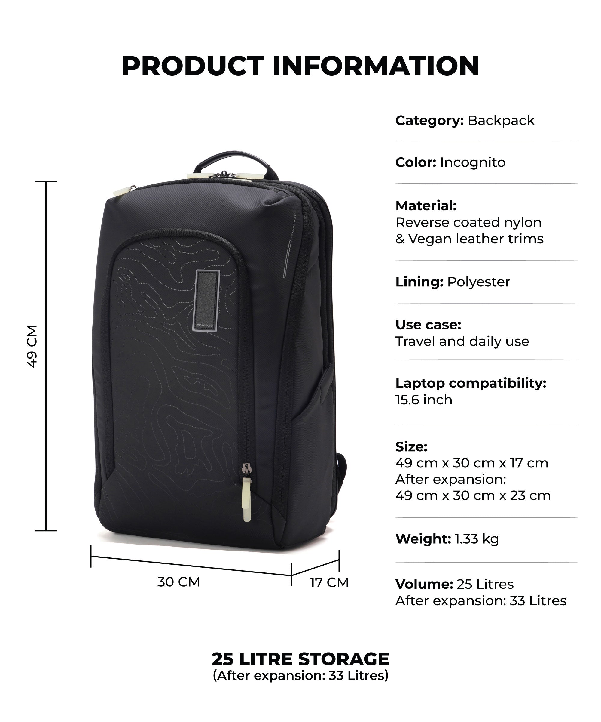 Color_Incognito | The Long Range Backpack