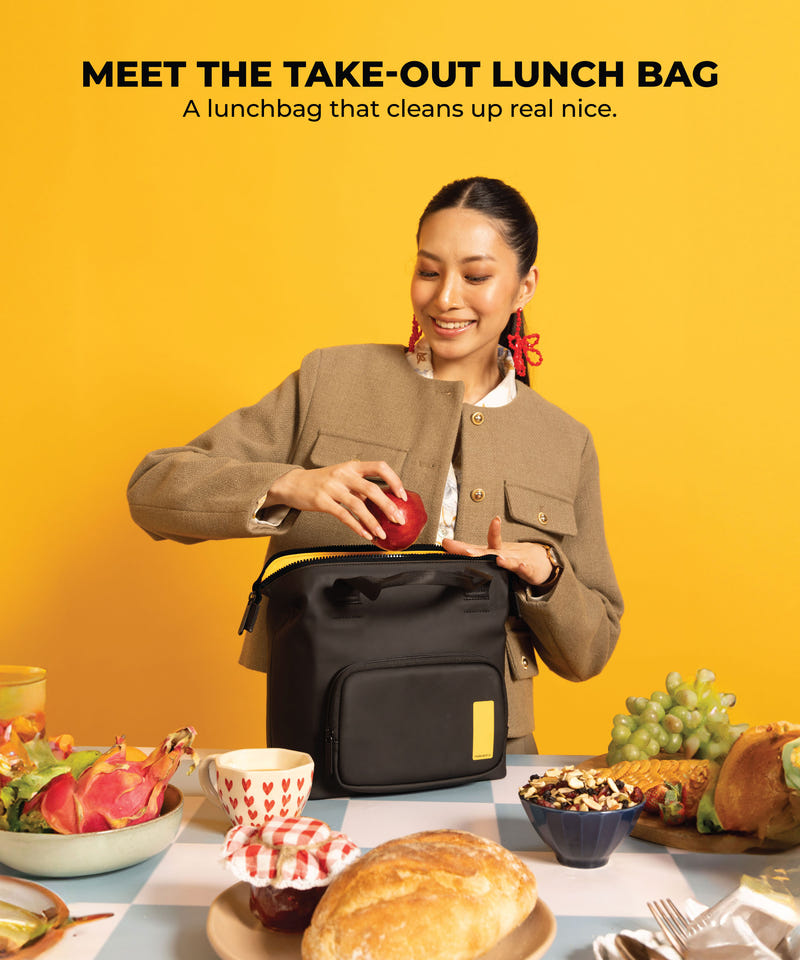 Color_Money Moves | The Take Out Lunch bag