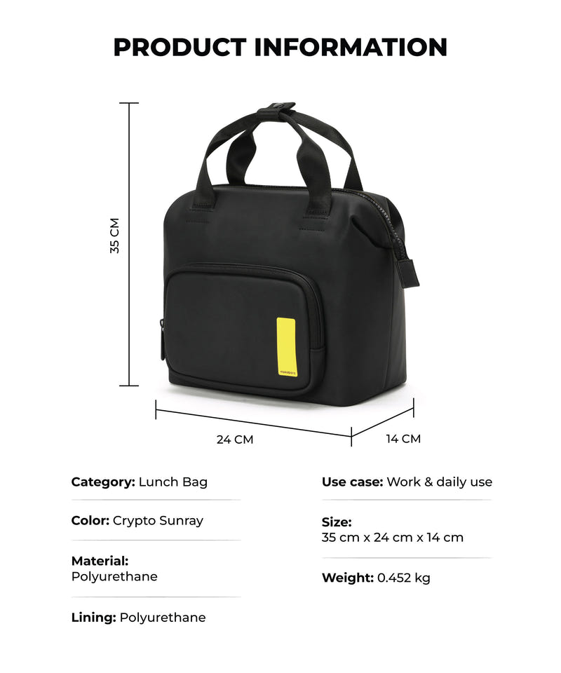 Color_Money Moves | The Take Out Lunch bag