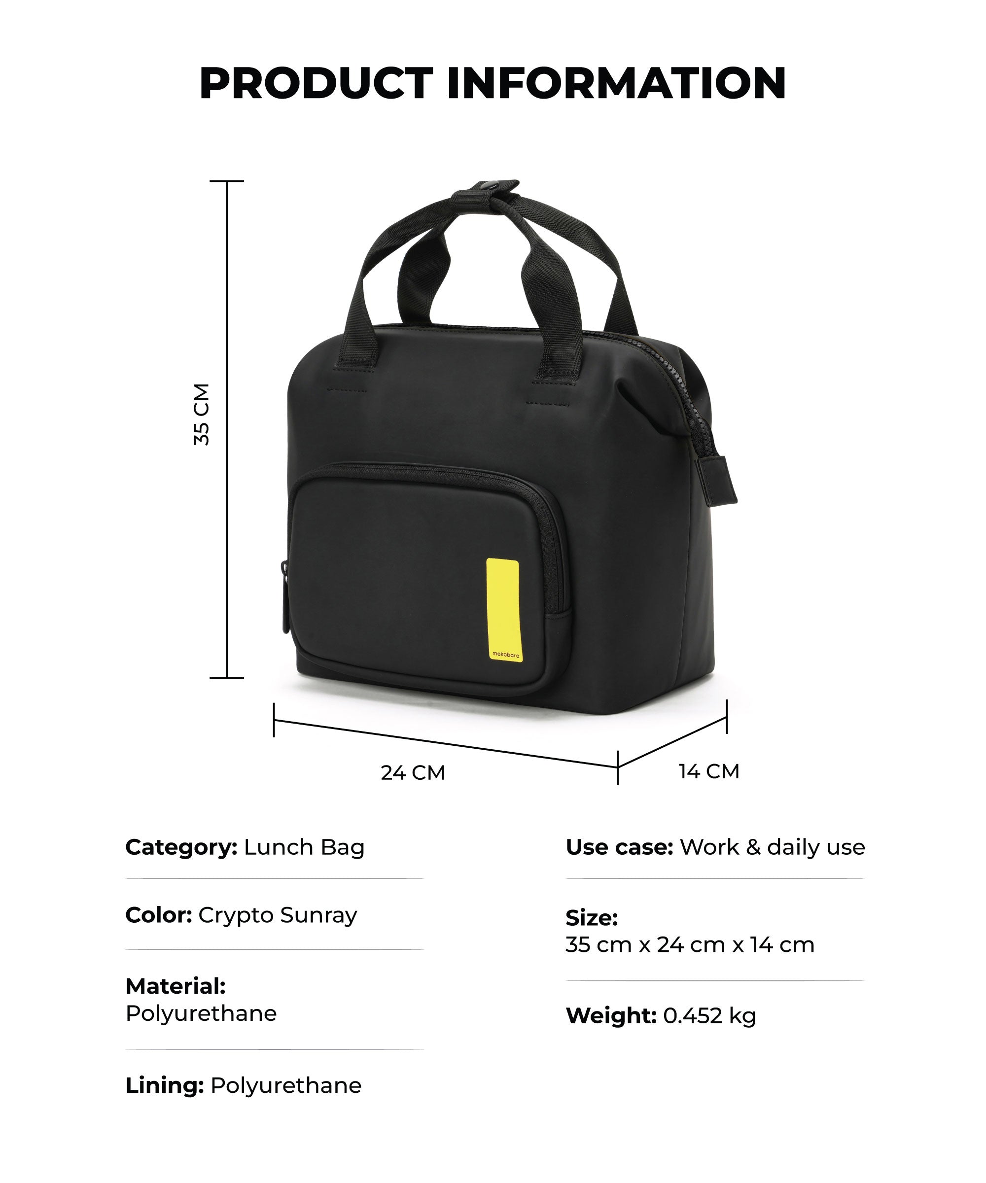 Color_Money Moves | The Take Out Lunch bag