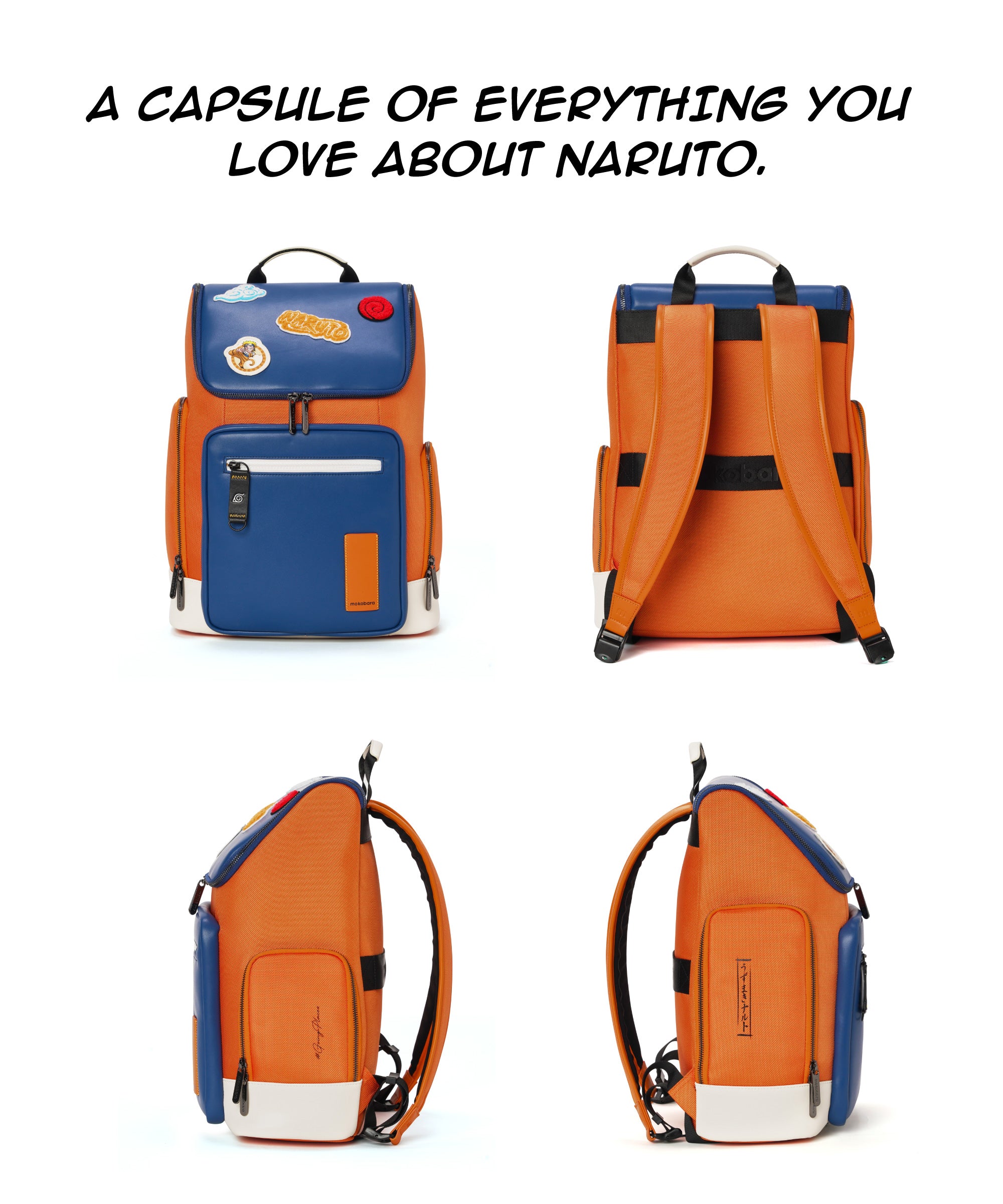 Moko x Naruto Hovercraft Backpack