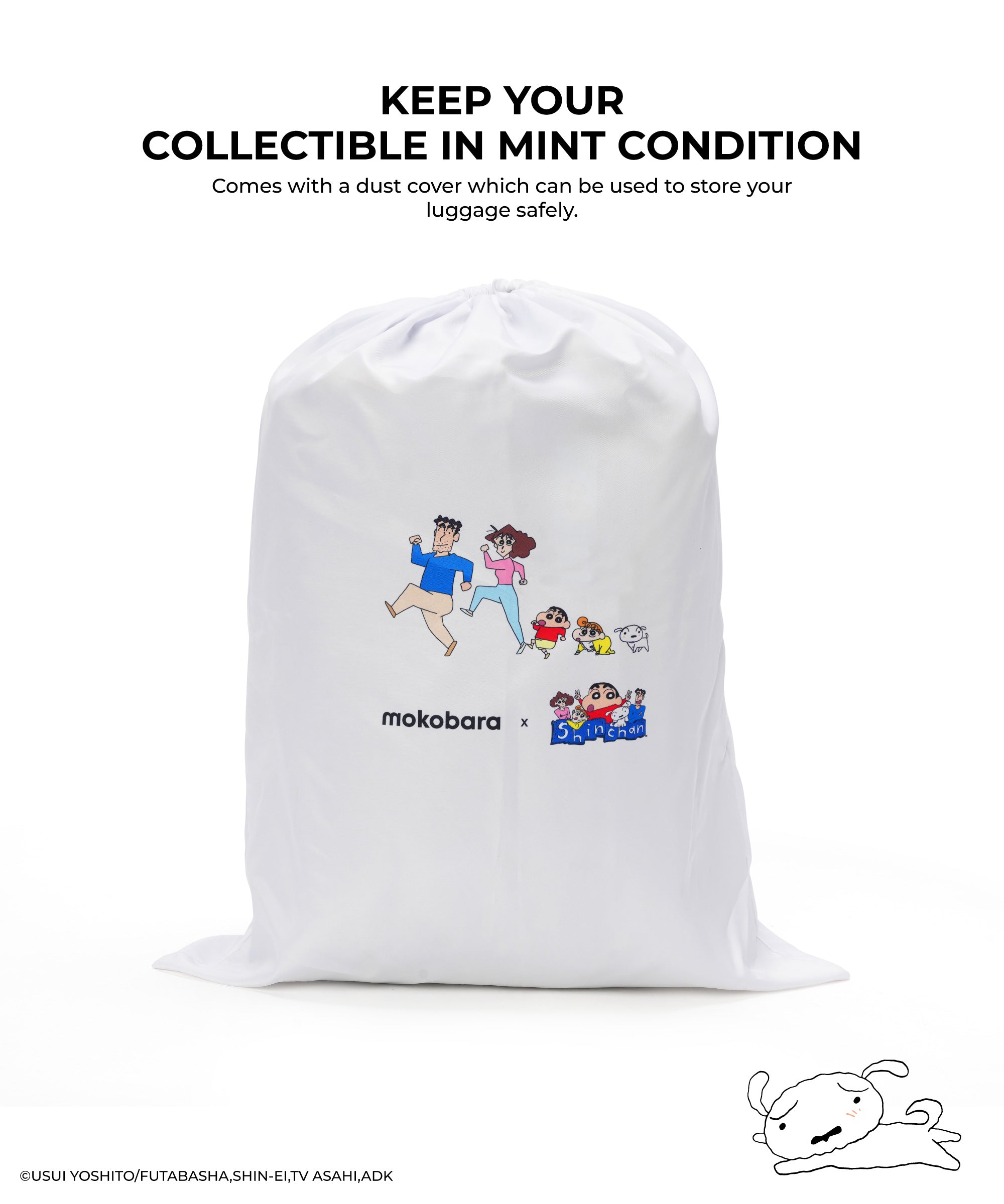 Moko x Shinchan Aisle Check-in