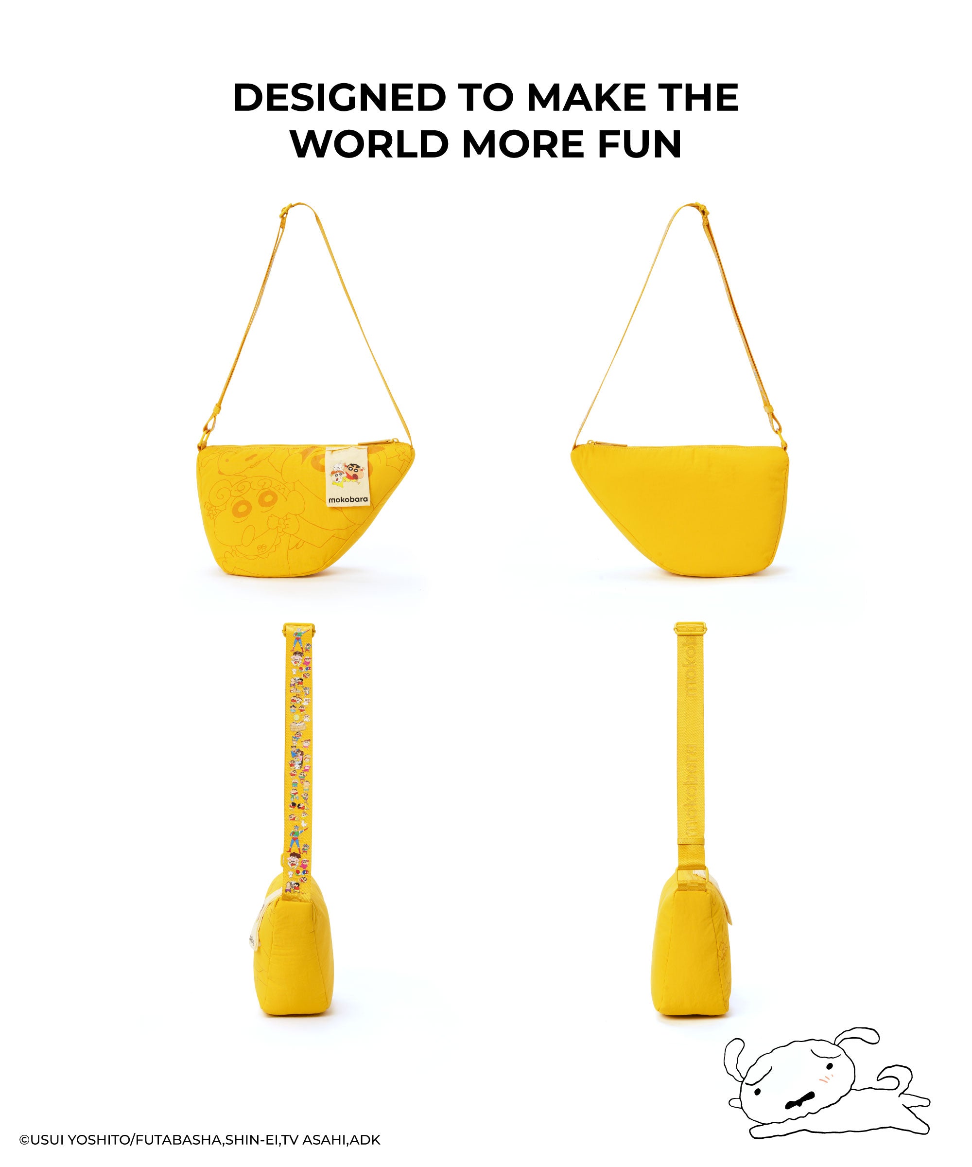 Color_Made mom mad | The Moko_x_Shinchan_ Aisle Crossbody
