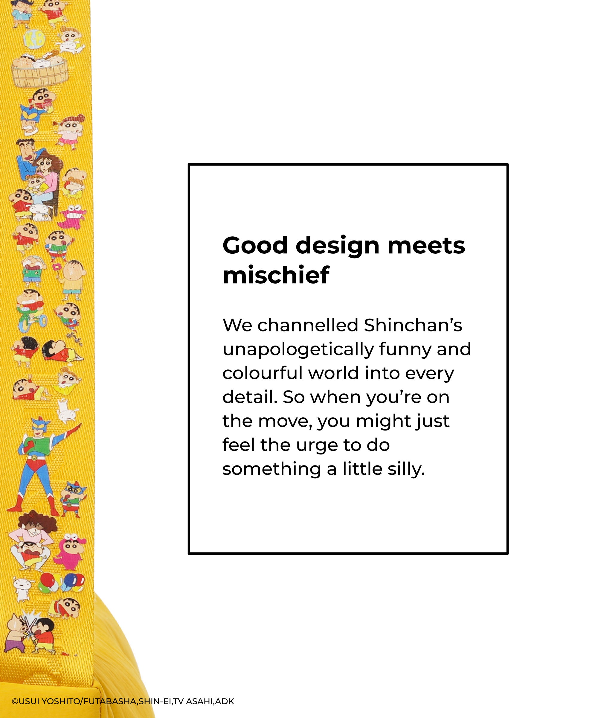 Color_Made mom mad | The Moko_x_Shinchan_ Aisle Crossbody
