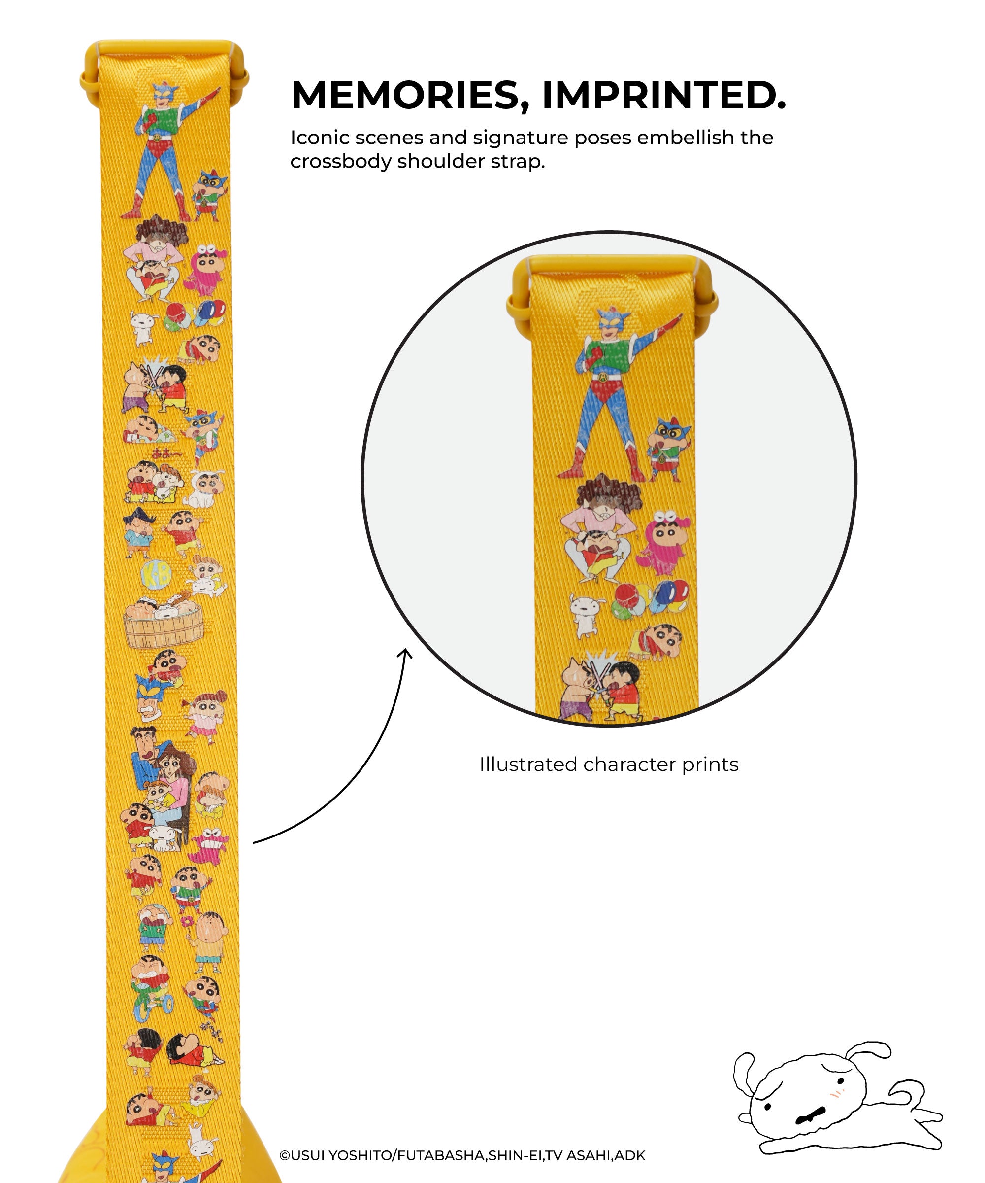 Color_Made mom mad | The Moko_x_Shinchan_ Aisle Crossbody
