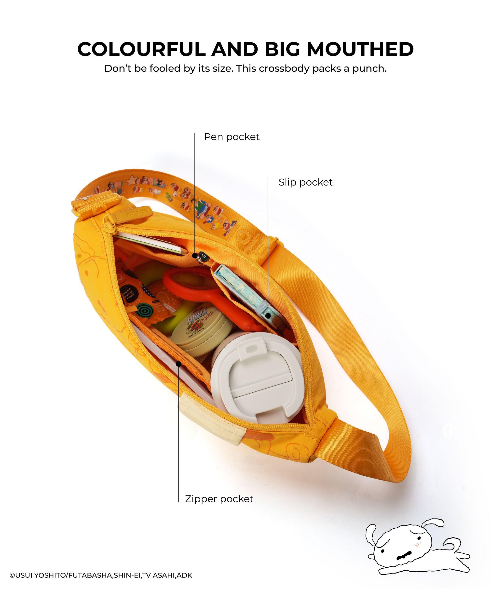 Moko x Shinchan Aisle Crossbody