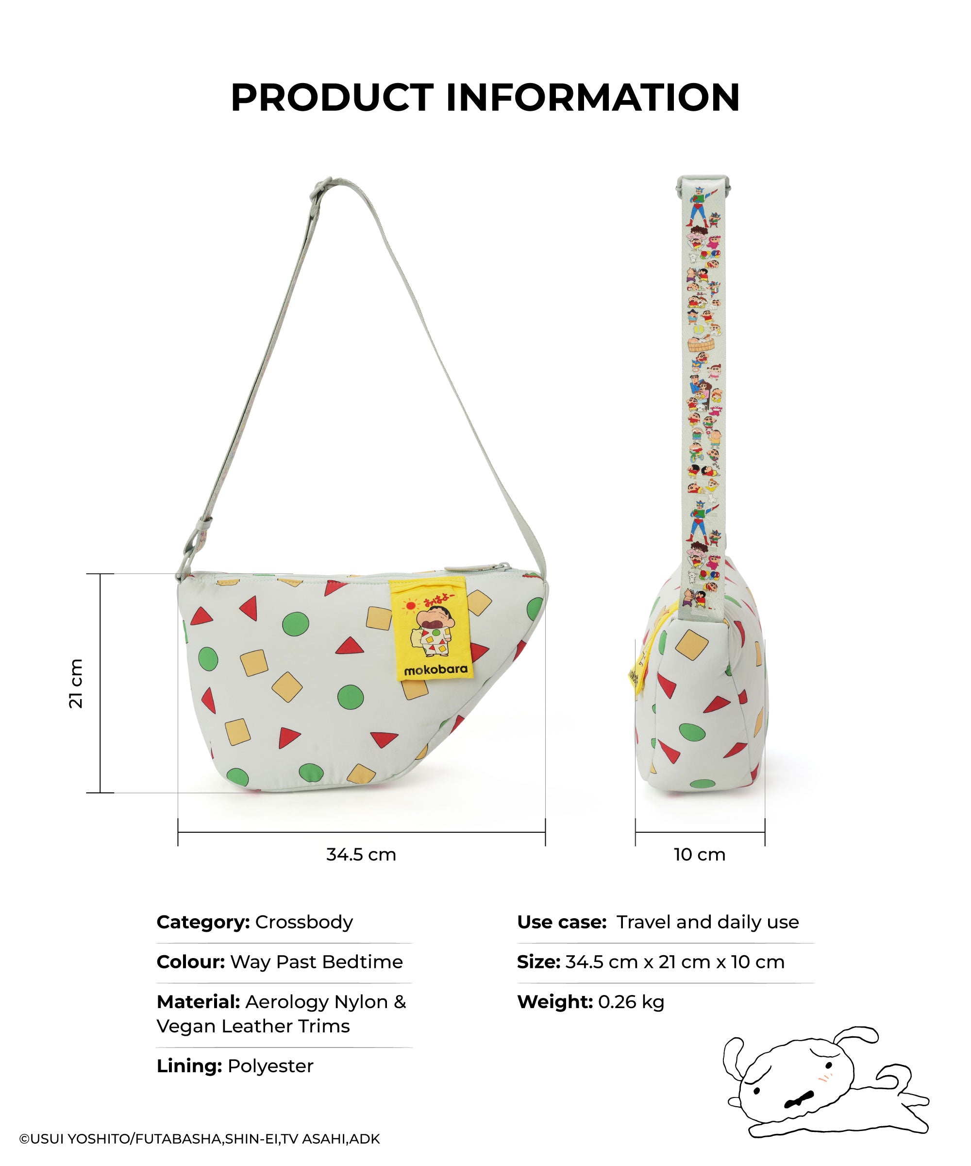 Color_Way past bedtime | The Moko_x_Shinchan_ Aisle Crossbody