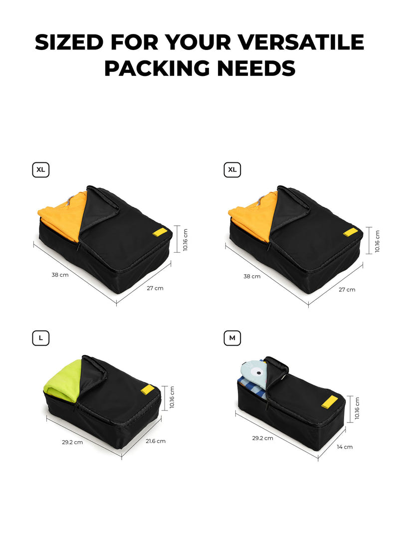 Color_Money Moves | The Packing Cubes (Set of 4)