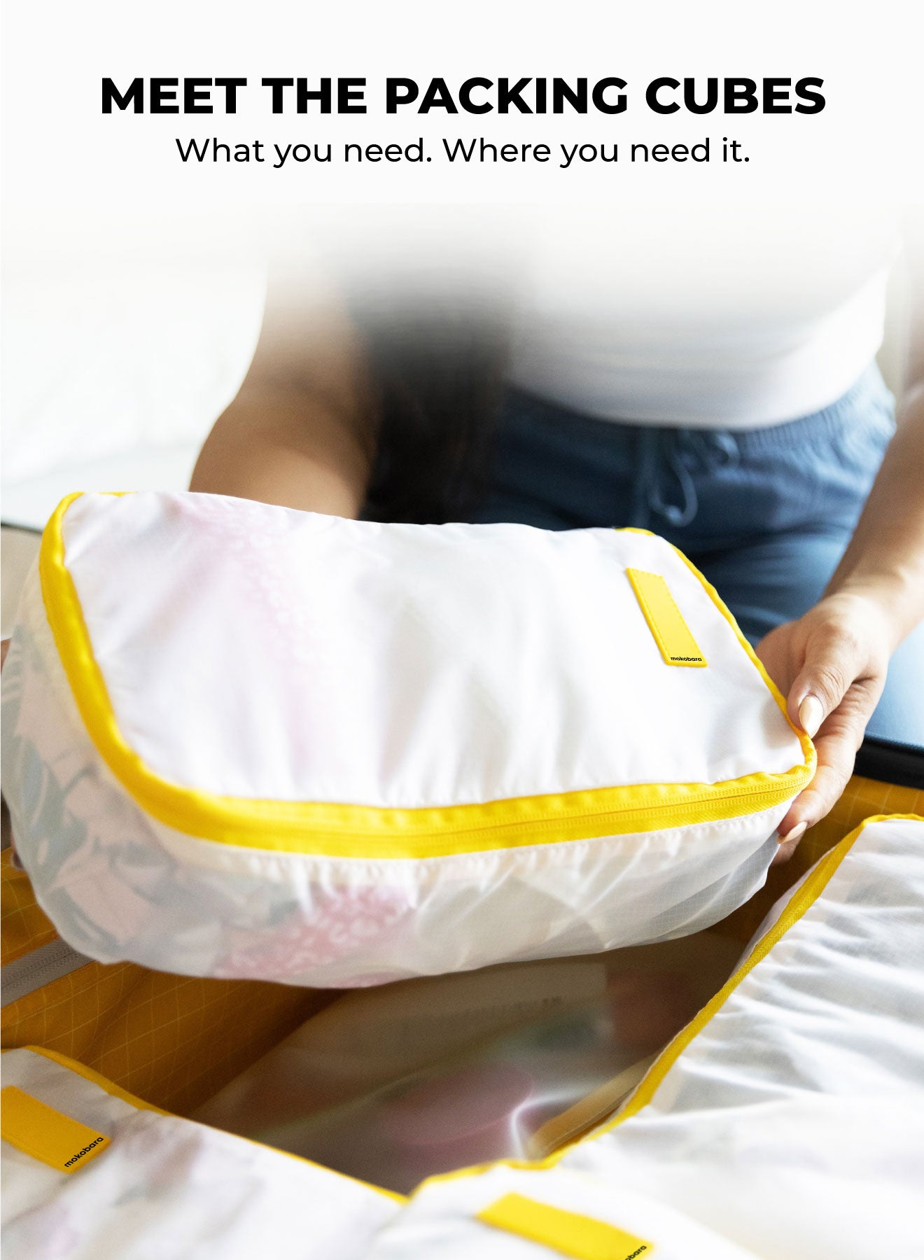 Color_Homegrown Sunray | The Packing Cubes (Set of 6)