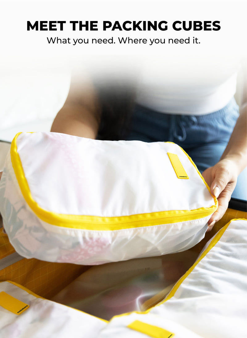 Color_Homegrown Sunray | The Packing Cubes (Set of 4)