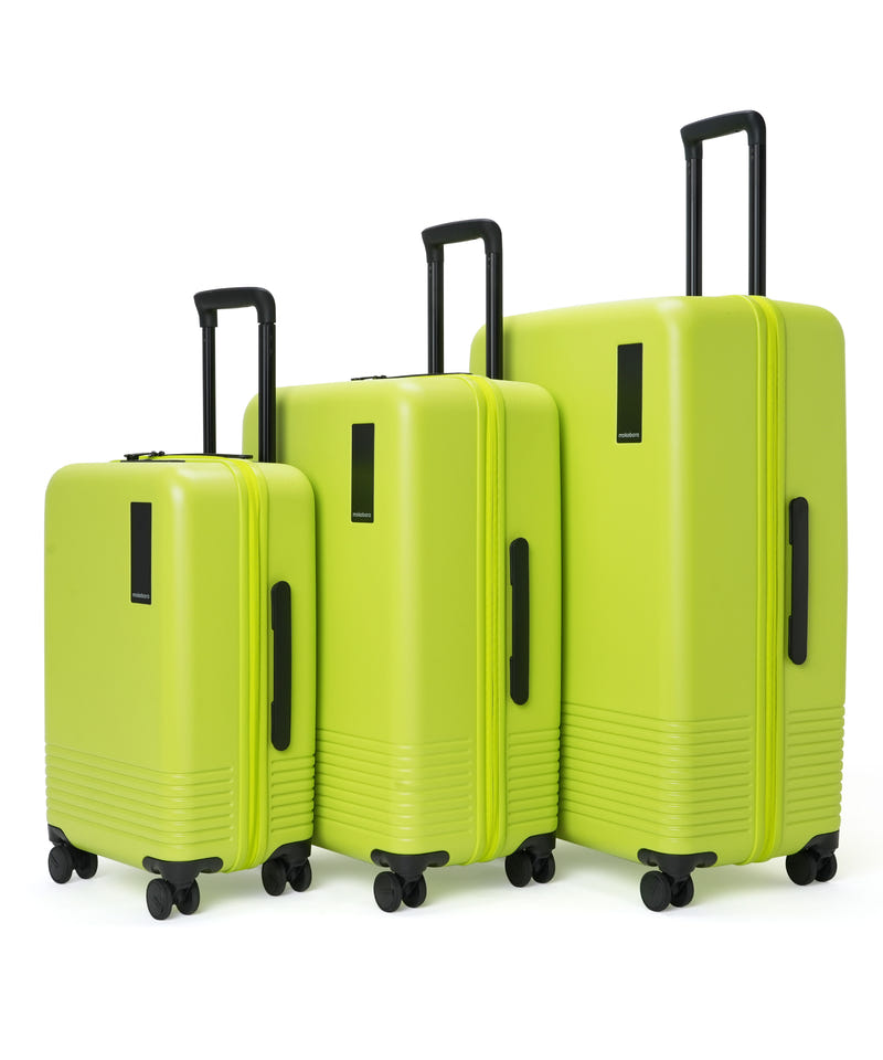 Color_Happy Green | The Set of 3 Luggage