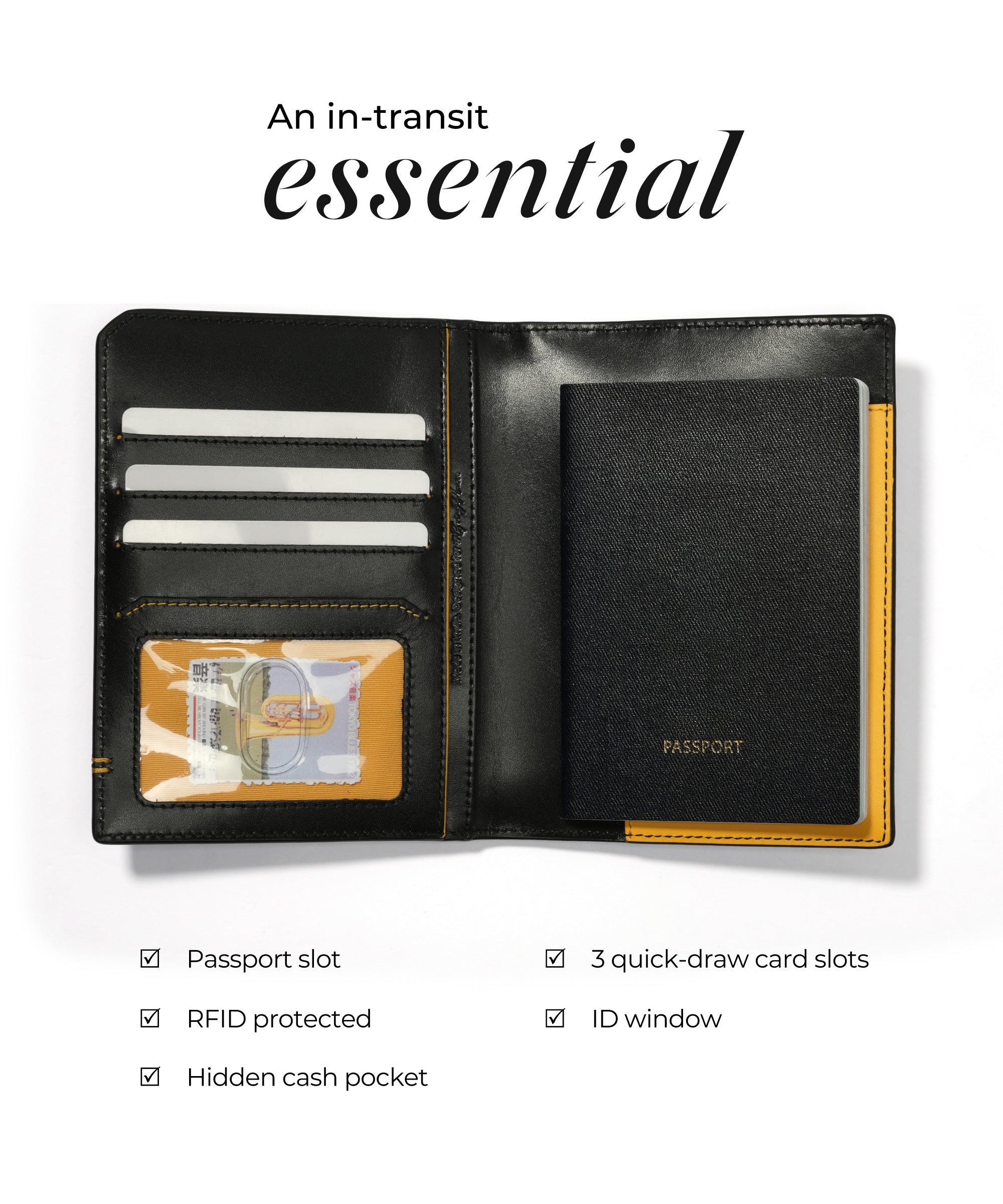 Color_ Money Moves| The stash passport sleeve