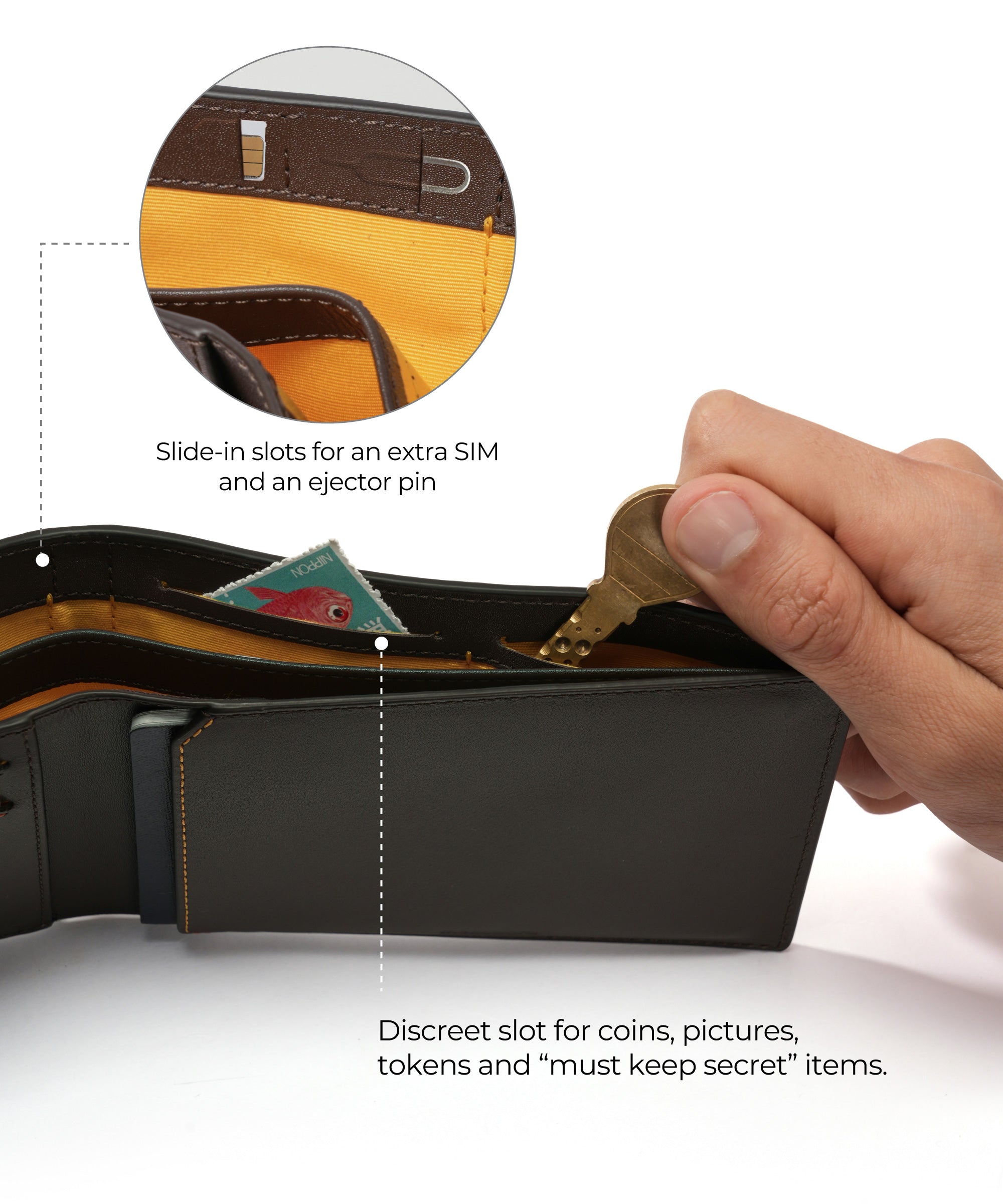 Color_Money Moves | The Stash Bifold Travel Wallet