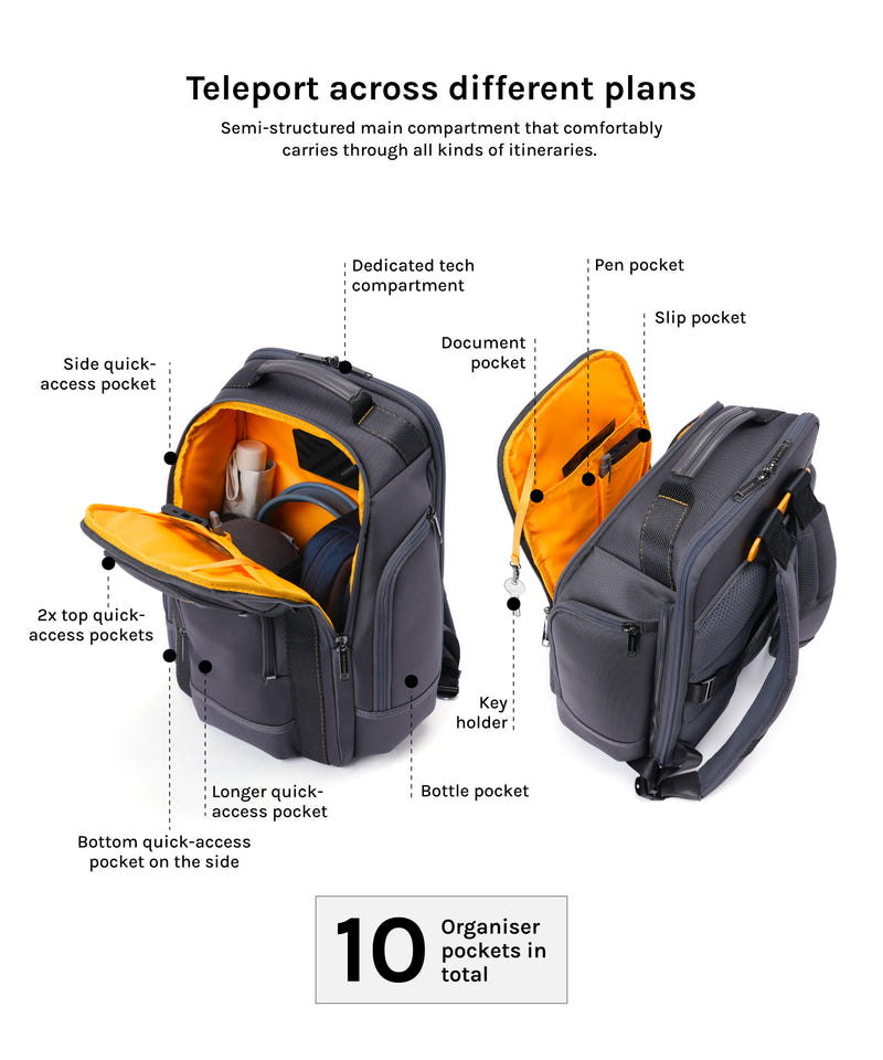 Teleporter Toggle Backpack