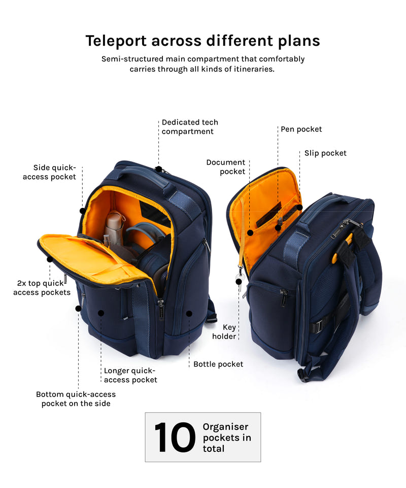 Teleporter Toggle Backpack