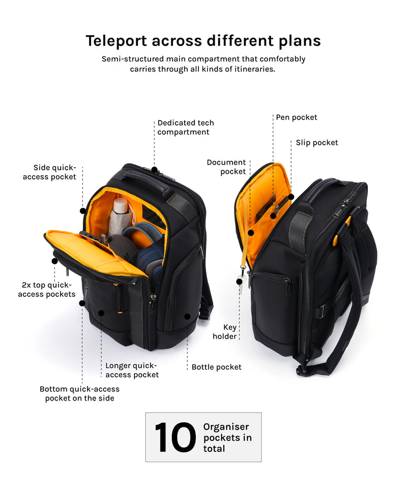 Teleporter Toggle Backpack