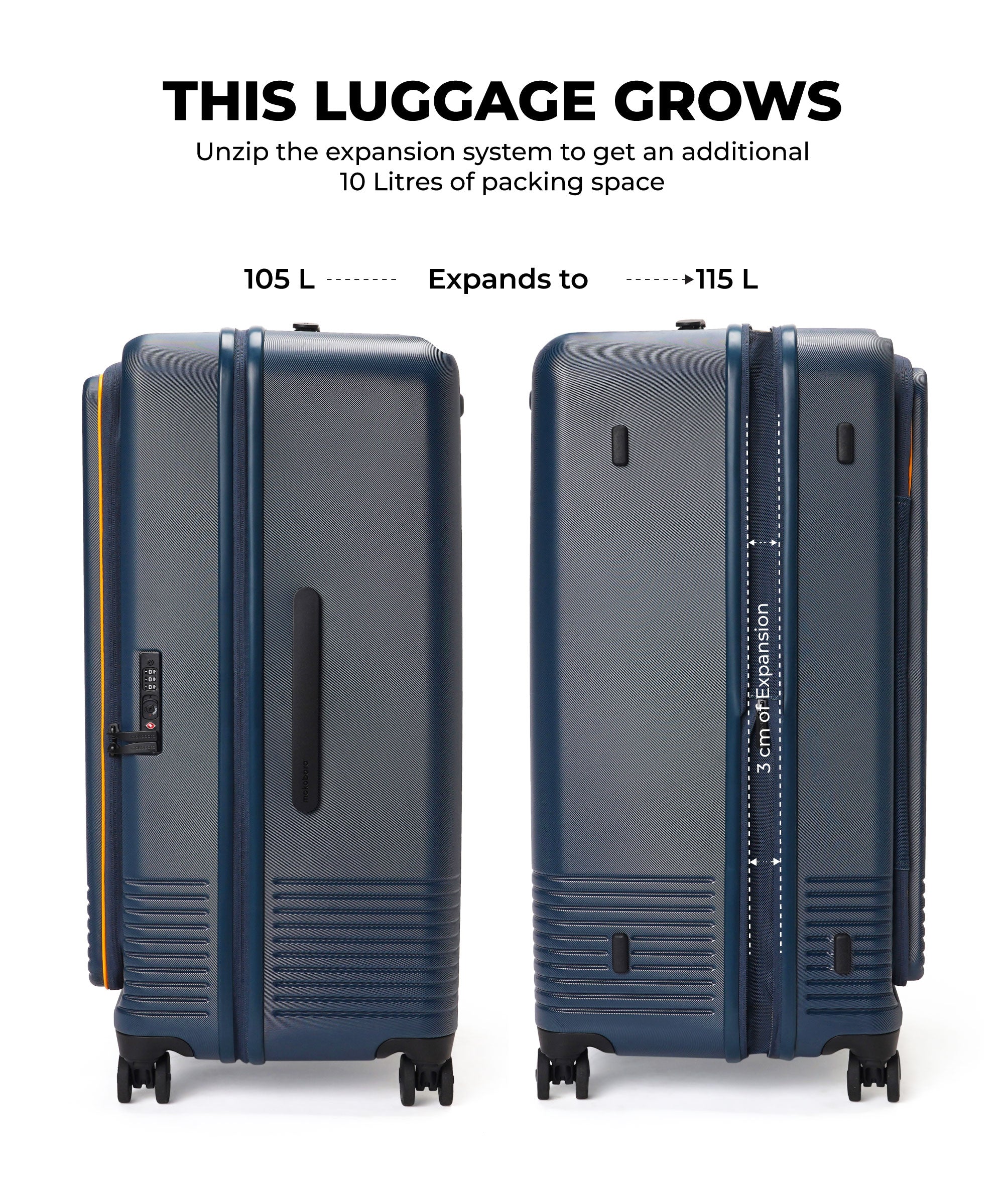 Color_Ocean Sunray 2.0 | The Access Trunk Luggage
