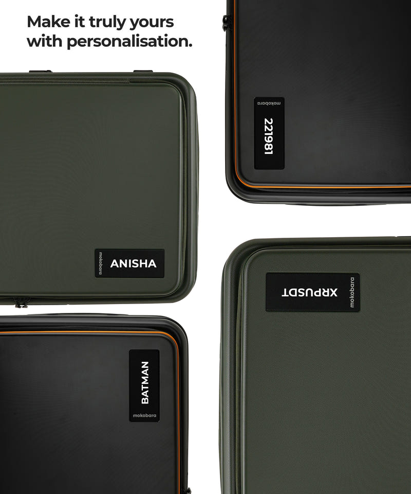 Color_Seaweed Green 2.0 | The Access Trunk Luggage