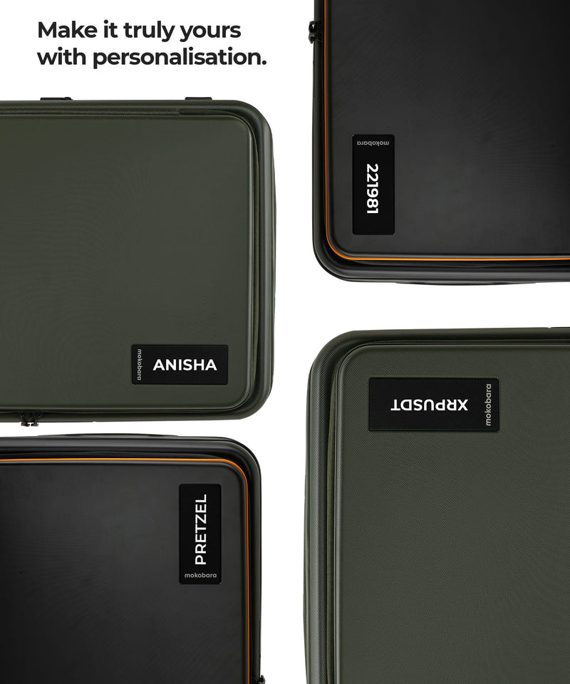 Color_Seaweed Green 2.0 | The Access Check-in Luggage