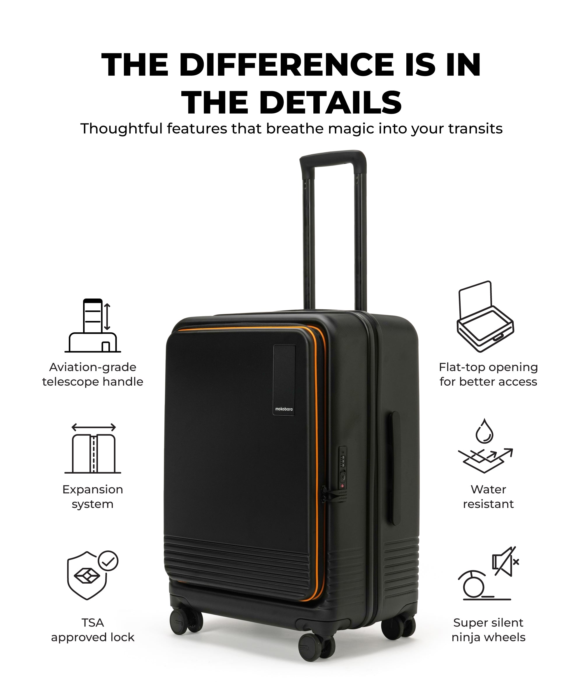 Color_Crypto Sunray | The Access Check-in Luggage