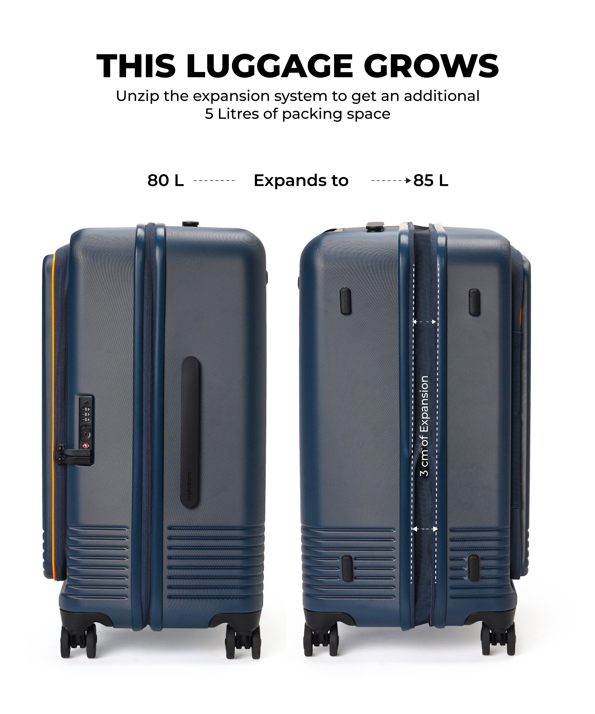 Color_Ocean Sunray | The Access Check-in Luggage