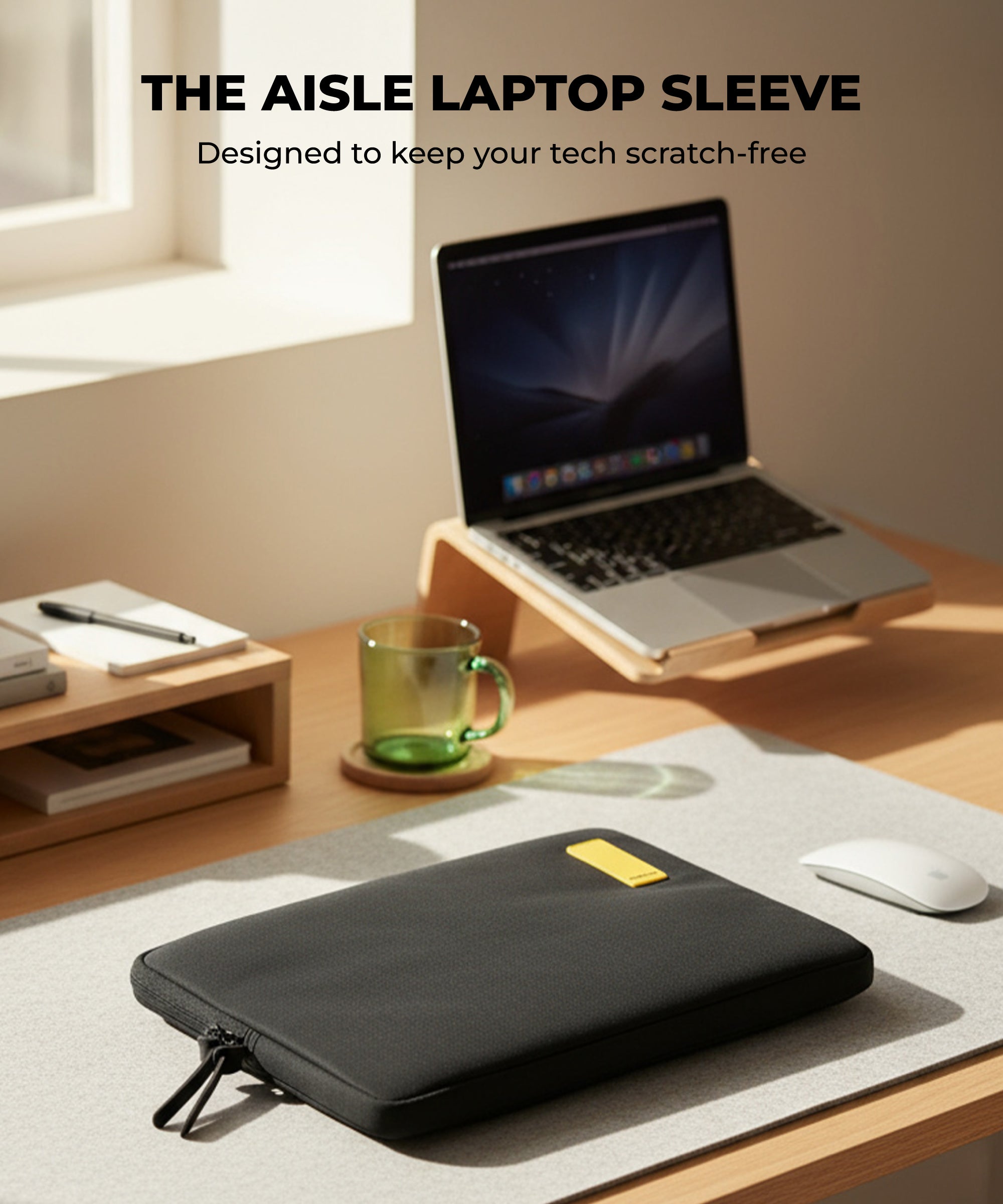 Color_Money Moves | The Aisle Laptop Sleeve Large