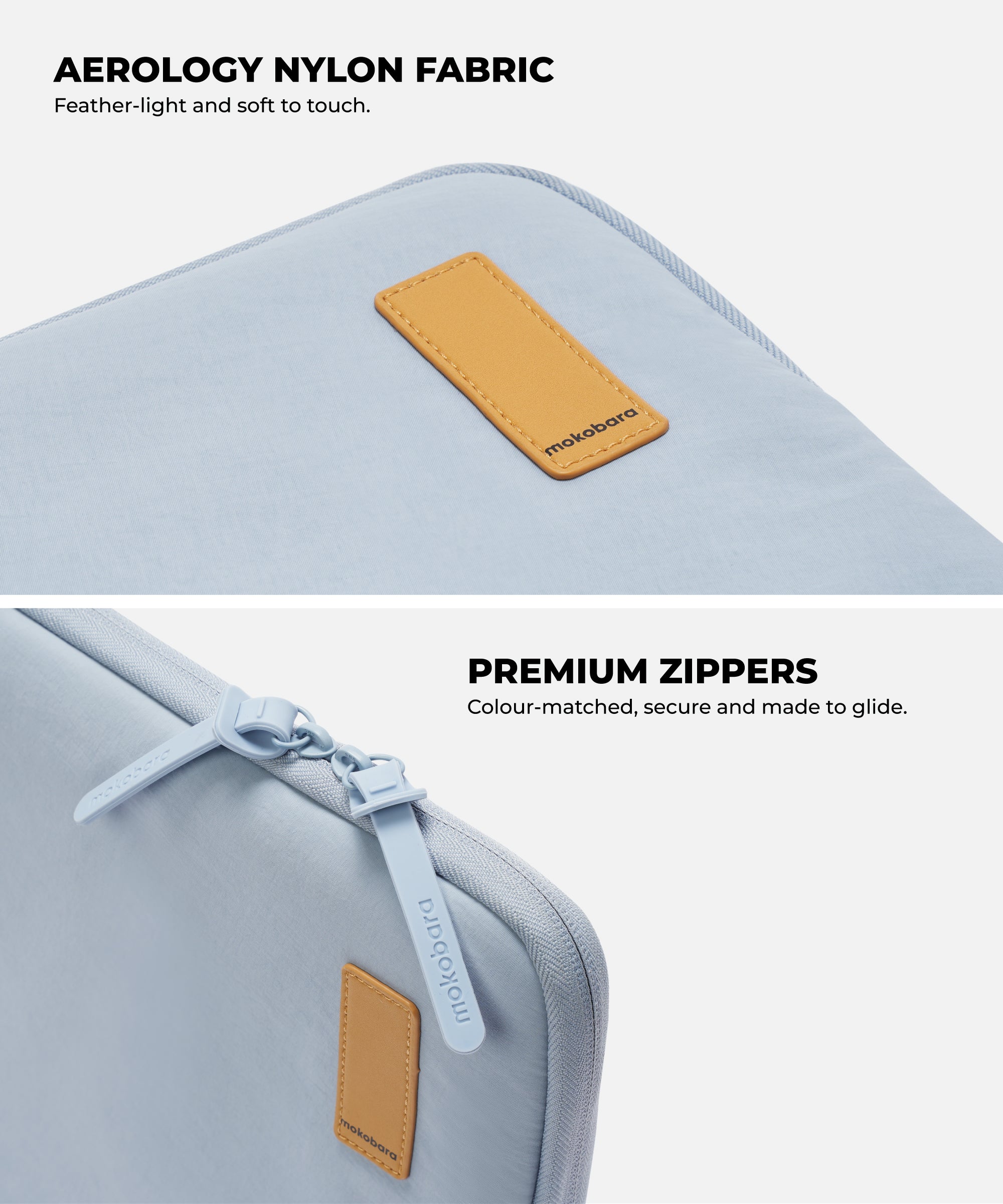 Color_Nice Ice| The Aisle Laptop Sleeve Large