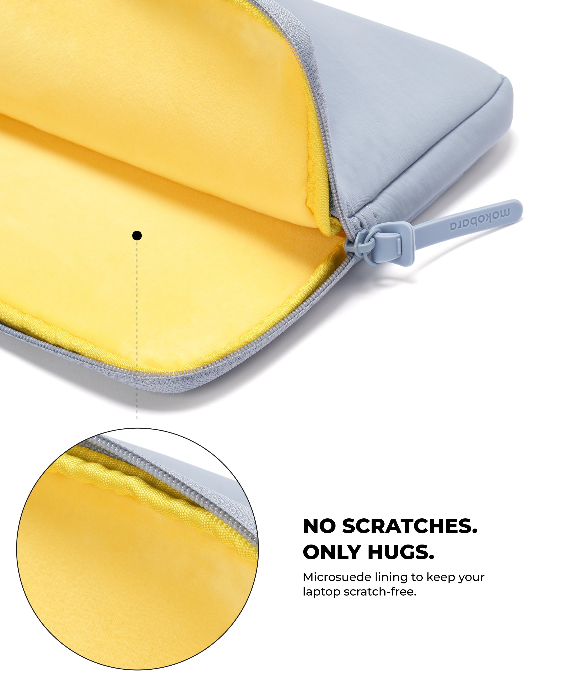 Color_Nice Ice| The Aisle Laptop Sleeve