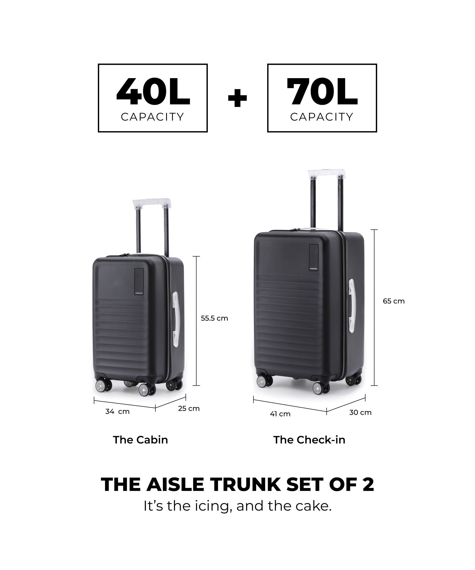 Aisle Trunk - Set of 2 – Mokobara