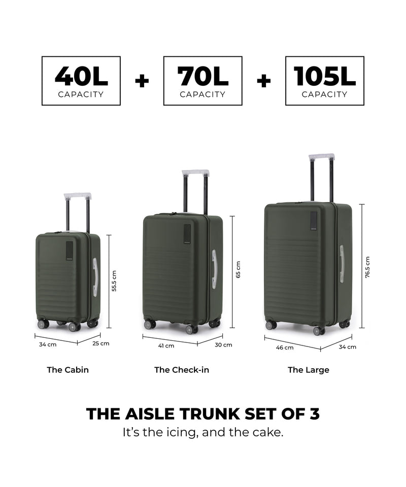 Color_Homegrown | The Aisle Trunk - Set of 3
