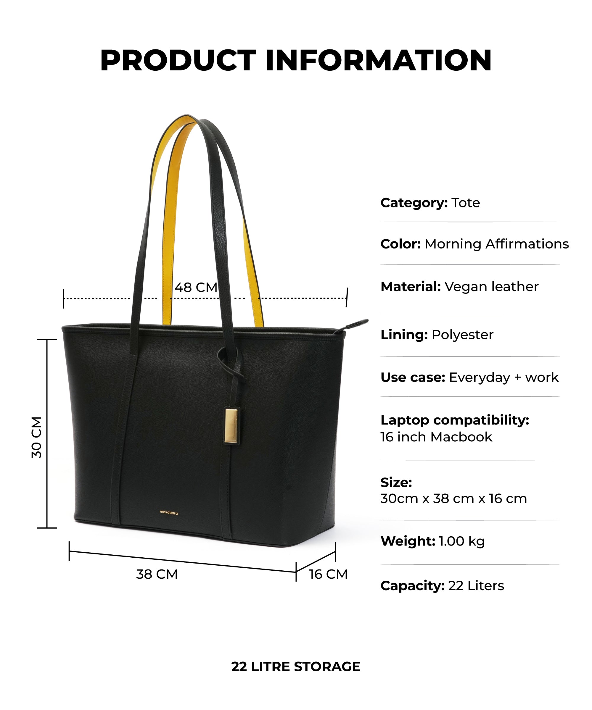 Color_Morning Affirmations| The Astrid Tote